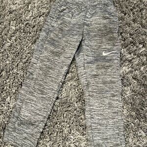 Nike Kids Heathered Gray Sweatpants